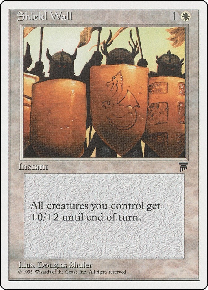 Shield Wall [CHR] - MTG Single