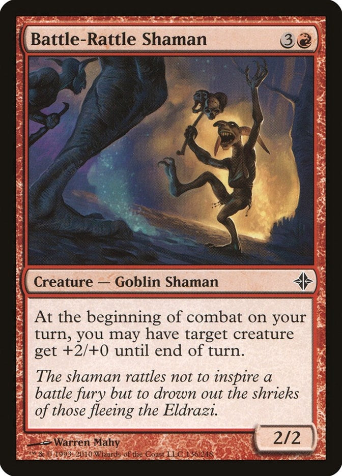 Battle-Rattle Shaman (136) [ROE] - MTG Single