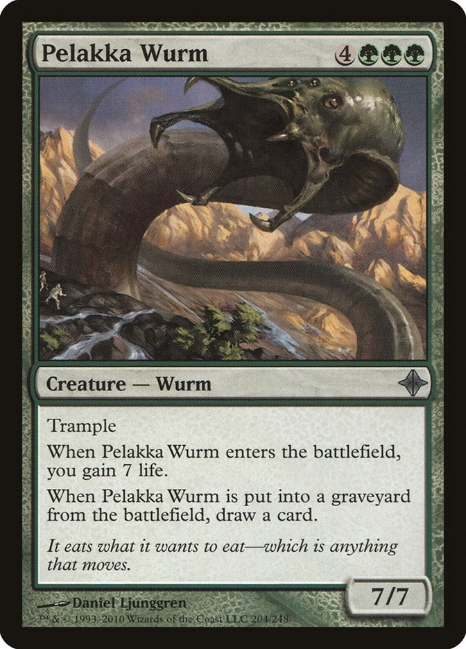 Pelakka Wurm (204) [ROE] - MTG Single