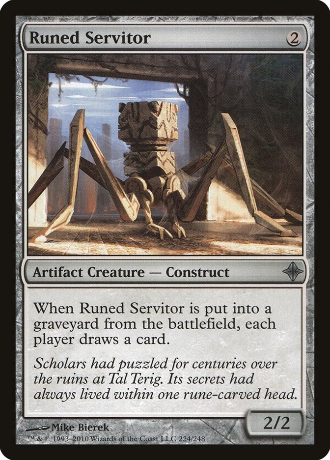 Runed Servitor (224) [ROE] - MTG Single