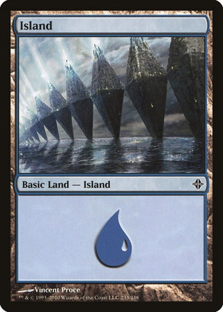 Island (233) (233) [ROE] - MTG Single