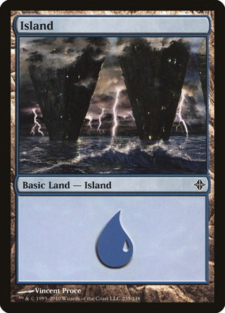 Island (235) (235) [ROE] - MTG Single