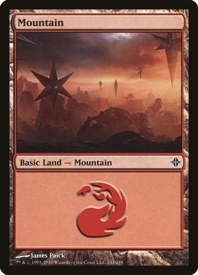 Mountain (242) (242) [ROE] - MTG Single