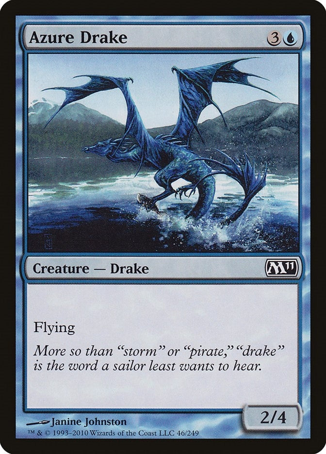 Azure Drake (46) [M11] - MTG Single
