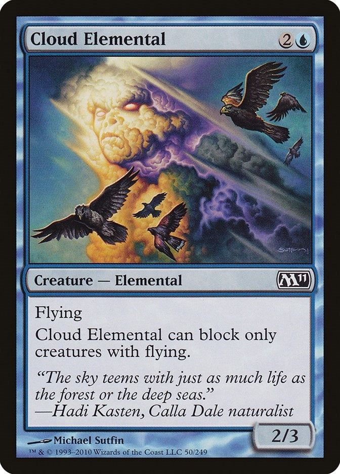 Cloud Elemental (50) [M11] - MTG Single