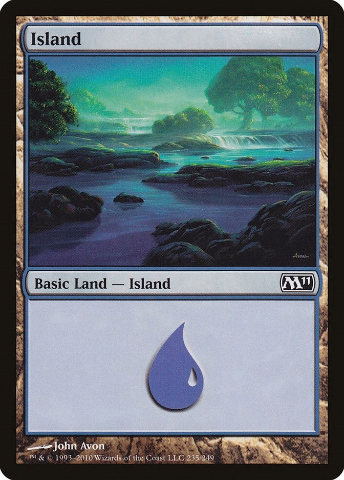 Island (235) (235) [M11] - MTG Single