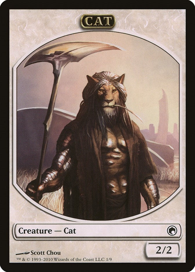 Cat Token (0) [SOM] - MTG Single