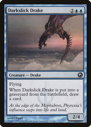 Darkslick Drake (30) [SOM] - MTG Single