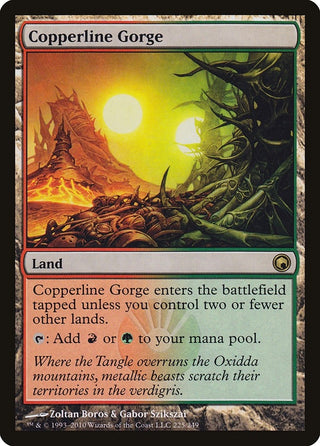 Copperline Gorge (225) [SOM] - MTG Single