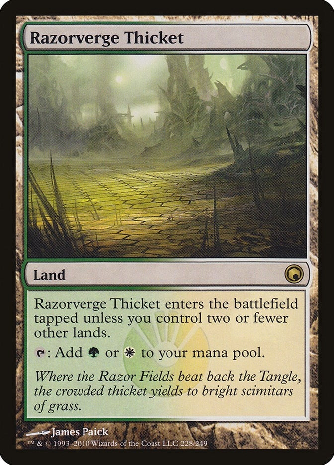Razorverge Thicket (228) [SOM] - MTG Single