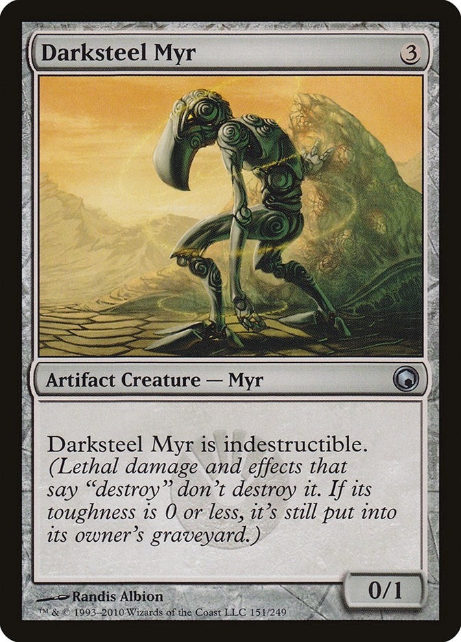 Darksteel Myr (151) [SOM] - MTG Single