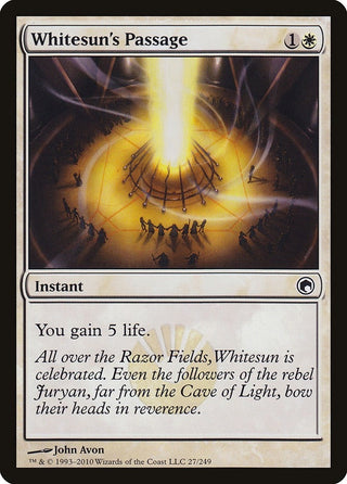 Whitesun’s Passage (27) [SOM] - MTG Single