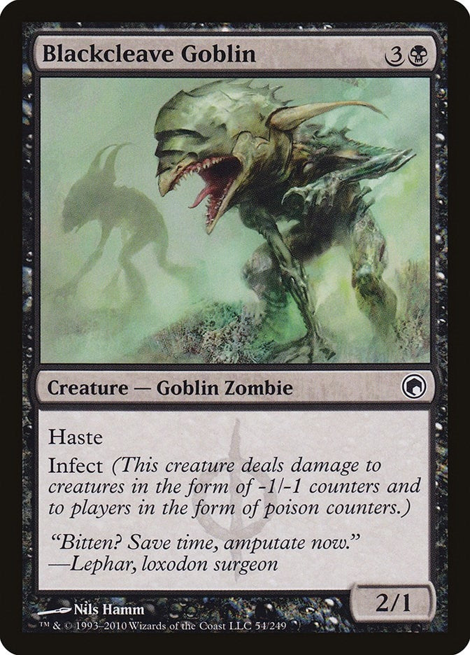 Blackcleave Goblin (54) [SOM] - MTG Single