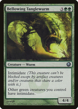 Bellowing Tanglewurm (111) [SOM] - MTG Single