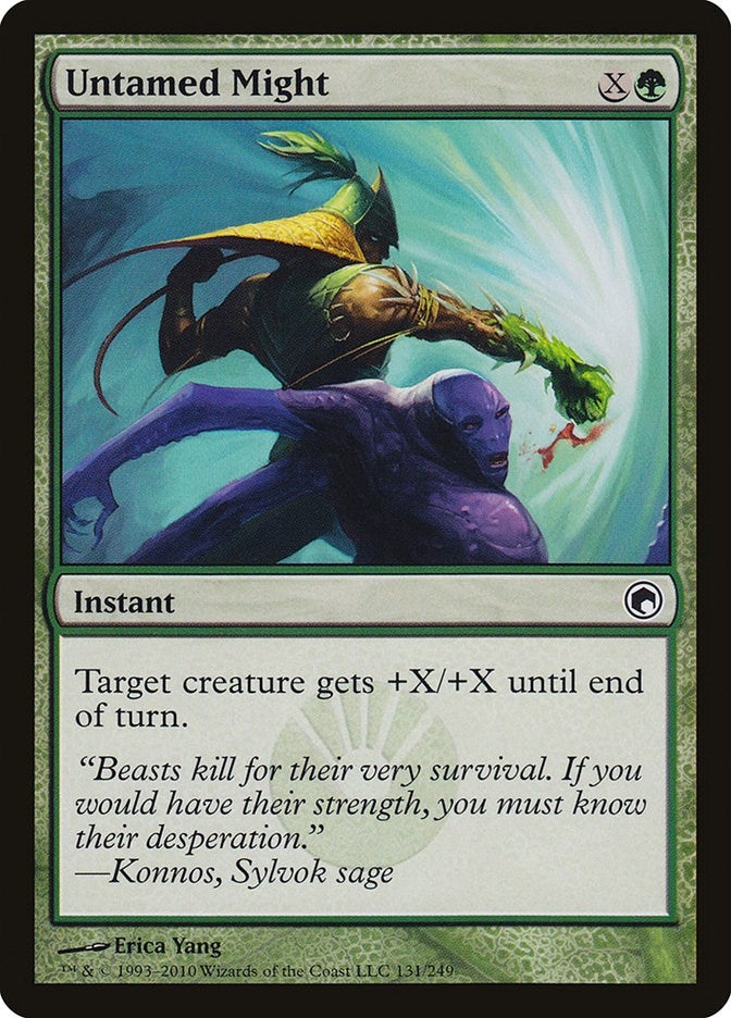 Untamed Might (131) [SOM] - MTG Single