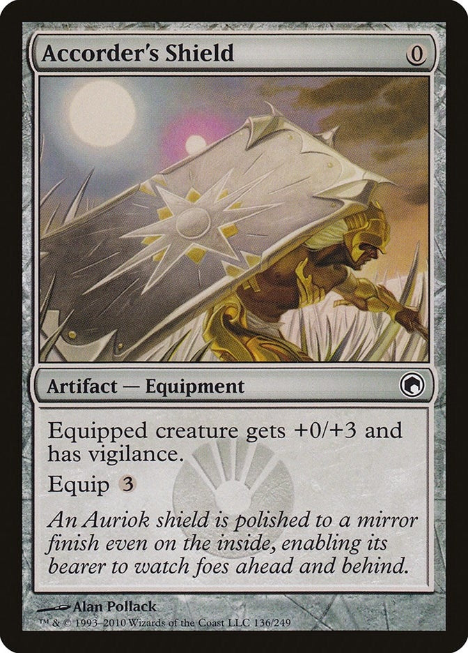 Accorder’s Shield (136) [SOM] - MTG Single
