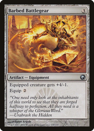Barbed Battlegear (139) [SOM] - MTG Single