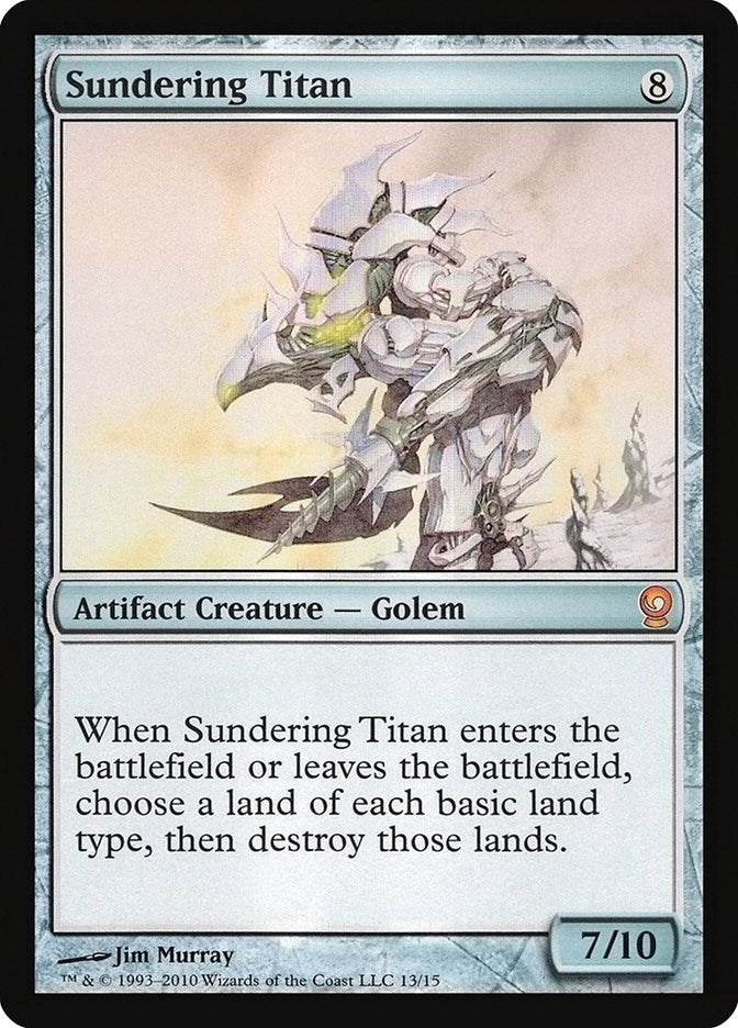 Sundering Titan [V10] - MTG Single