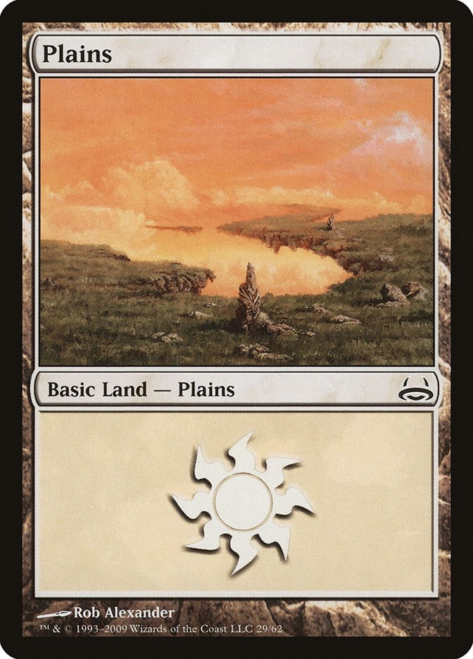 Plains (29) (29) [DDC] - MTG Single