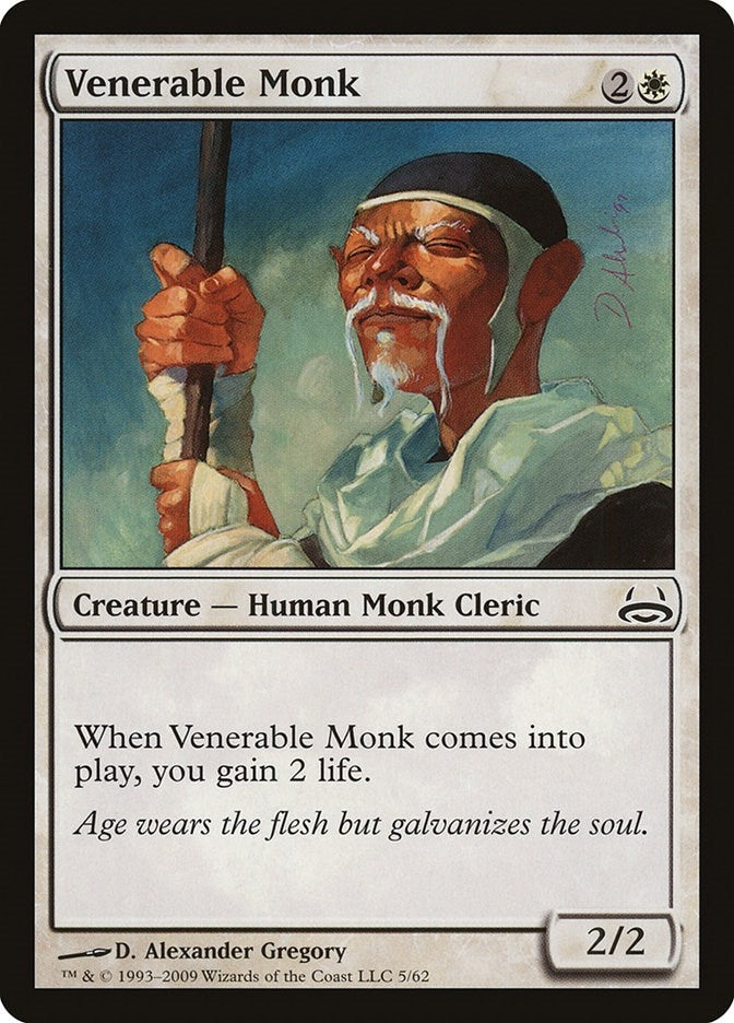 Venerable Monk (5) [DDC] - MTG Single