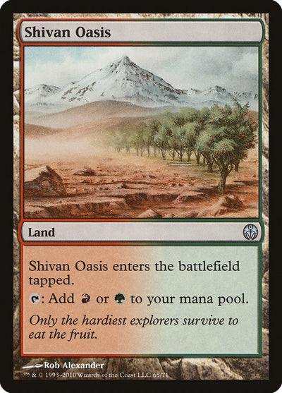 Shivan Oasis (65) [DDE]