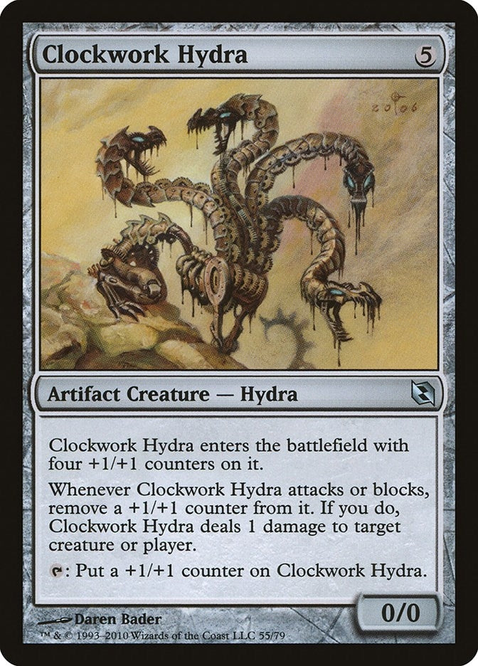 Clockwork Hydra (55) [DDF] - MTG Single