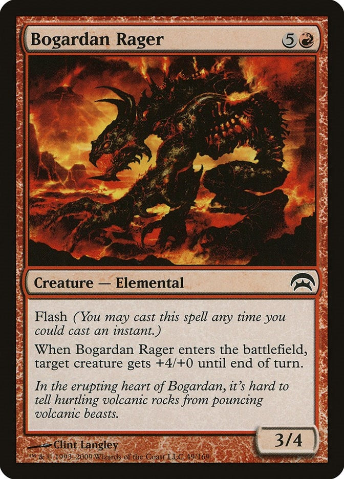 Bogardan Rager (49) [HOP] - MTG Single