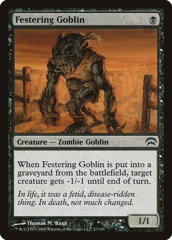 Festering Goblin (27) [HOP] - MTG Single