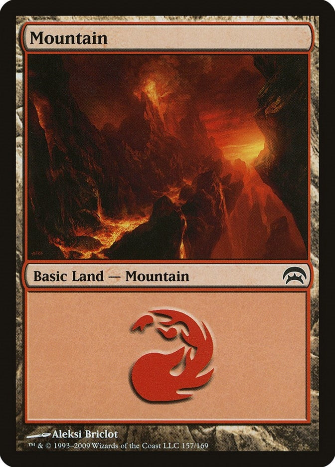 Mountain (157) (157) [HOP] - MTG Single