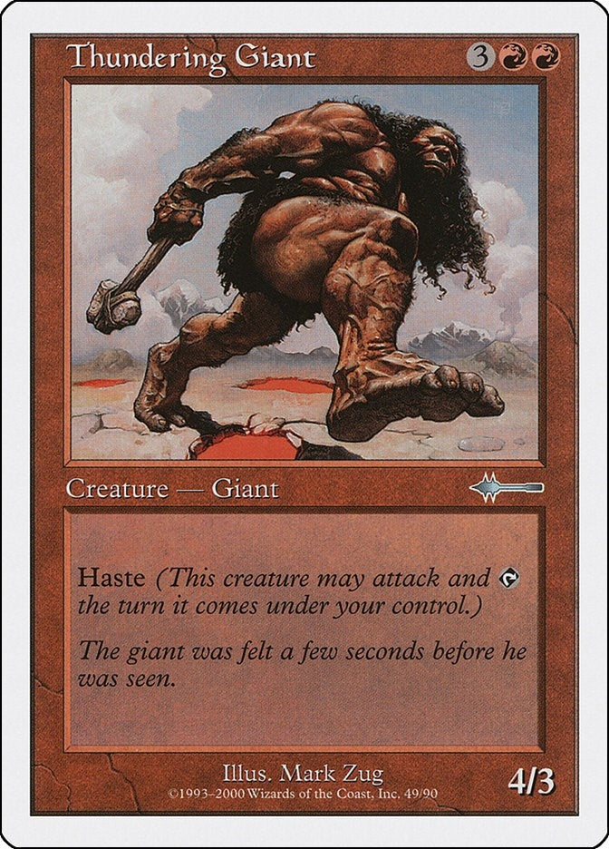 Thundering Giant (49) [BTD] - MTG Single