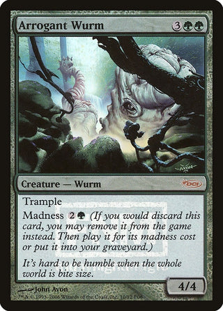Arrogant Wurm (10) [FNM] - MTG Single