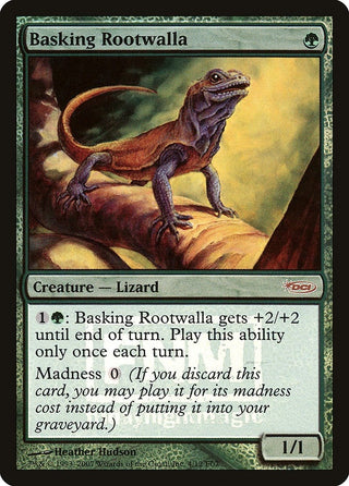 Basking Rootwalla (4) [FNM] - MTG Single