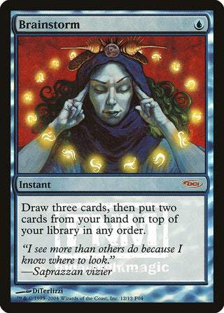 Brainstorm (12) [FNM] - MTG Single