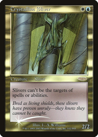Crystalline Sliver (3) [FNM] - MTG Single