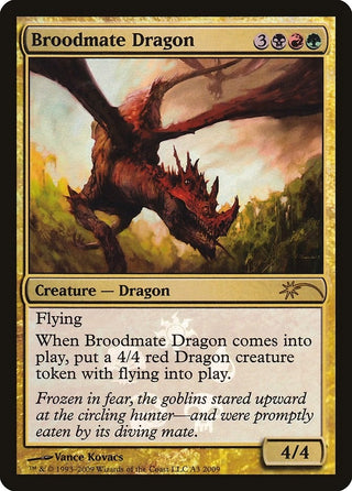 Broodmate Dragon (3) [MEDIA] - MTG Single