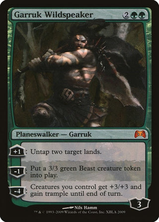 Garruk Wildspeaker (2009) [MEDIA] - MTG Single