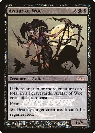 Avatar of Woe (2010) [PTP] - MTG Single