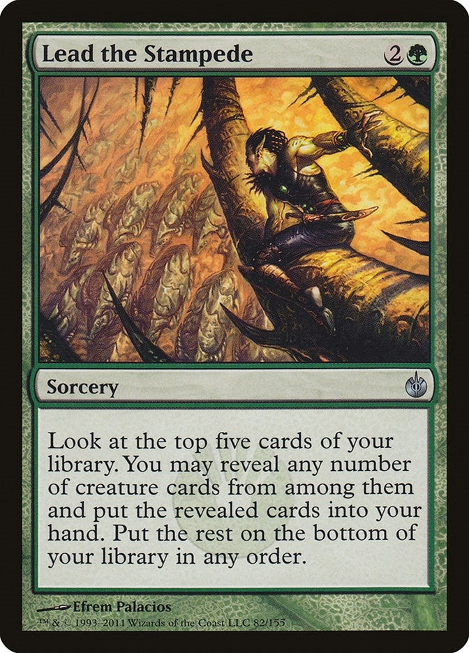 Lead the Stampede (82) [MBS] - MTG Single
