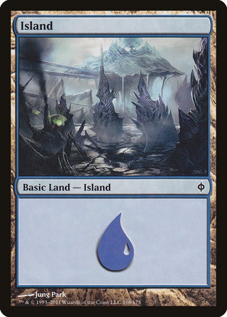 Island (168) (168) [NPH] - MTG Single