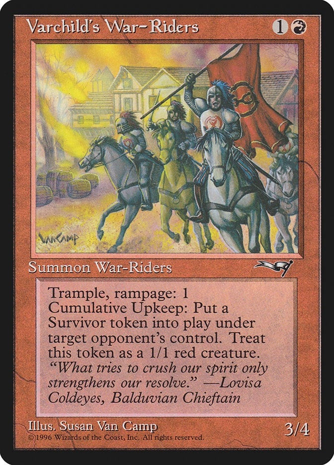 Varchild’s War-Riders (122) [ALL] - MTG Single