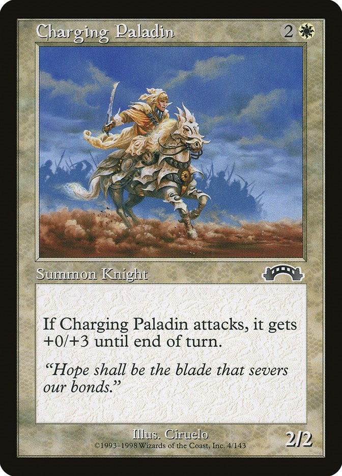 Charging Paladin (4) [EXO] - MTG Single