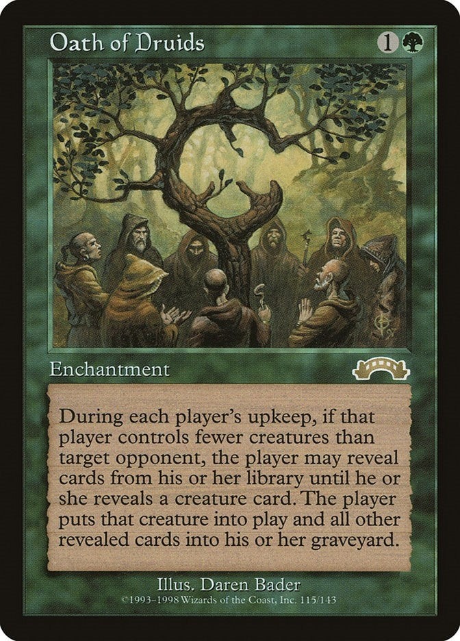 Oath of Druids (115) [EXO] - MTG Single