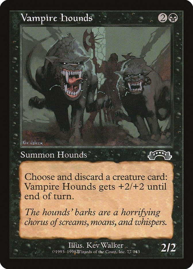 Vampire Hounds (77) [EXO] - MTG Single