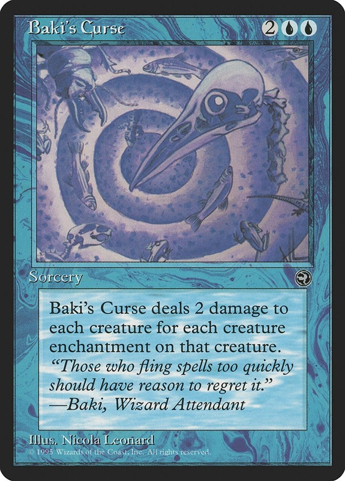 Baki’s Curse [HML] - MTG Single