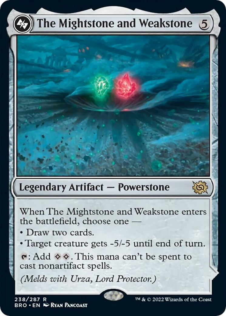 The Mightstone and Weakstone (238) [BRO] - MTG Single