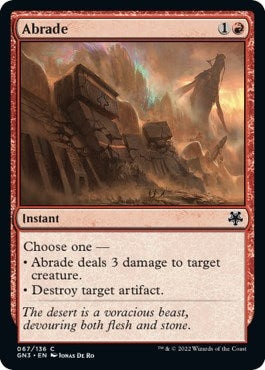 Abrade (67) [GN3] - MTG Single