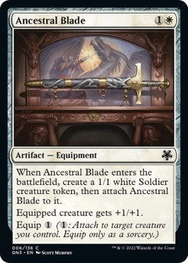 Ancestral Blade (6) [GN3] - MTG Single