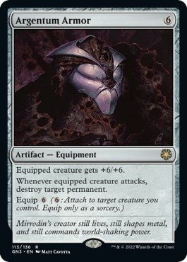 Argentum Armor (113) [GN3] - MTG Single