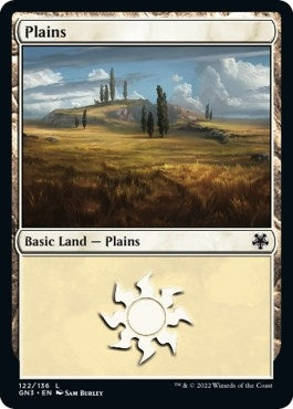 Plains (122) (122) [GN3] - MTG Single