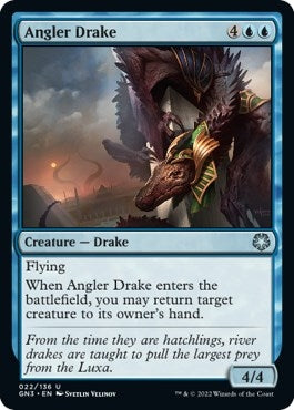 Angler Drake (22) [GN3] - MTG Single